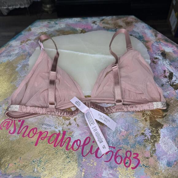 Victoria's Secret Very Sexy Pink Sheer Mesh Bralette - Picture 4 of 8